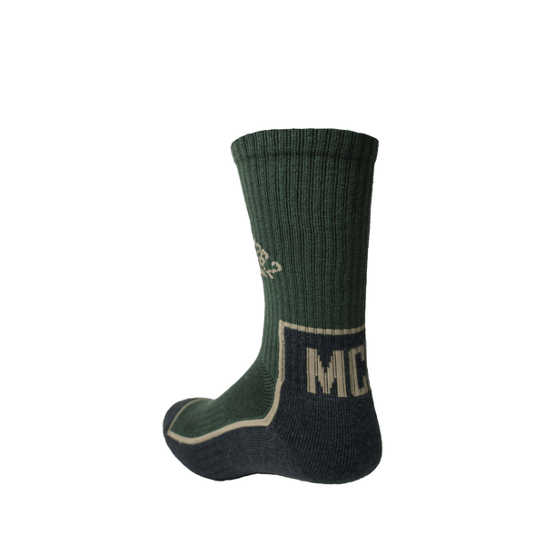 Merino Wool Blend Boot Cut Crew Socks | Premium Performance Socks