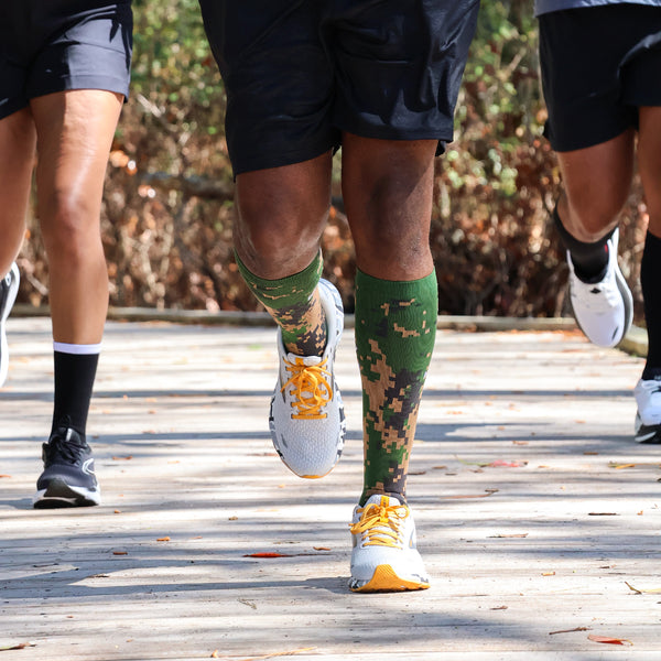 Digi Camo Full Length Compression Socks | Elite Performance Compression Gear