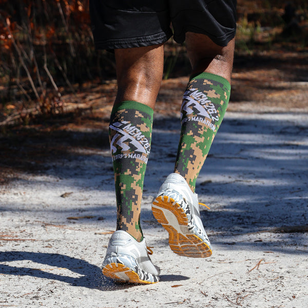 Digi Camo Full Length Compression Socks | Elite Performance Compression Gear